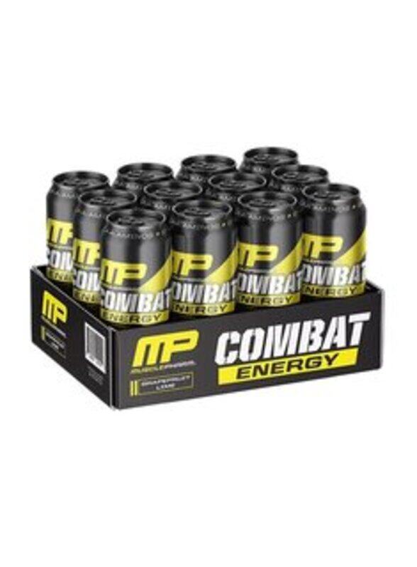 

Musclepharm Combat Energy Drink, 12 x 473ml, GrapeFruit Lime