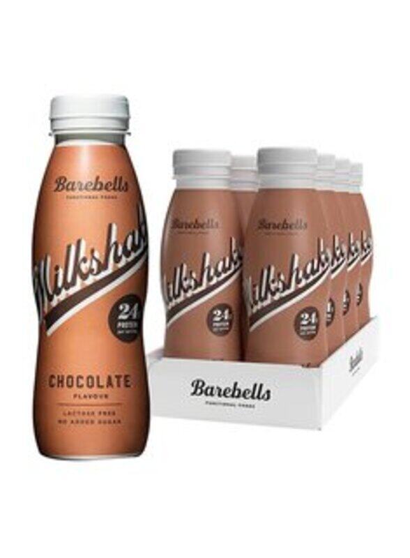 

Barebells Protein Milkshake, 8 x 330ml, Chocolate