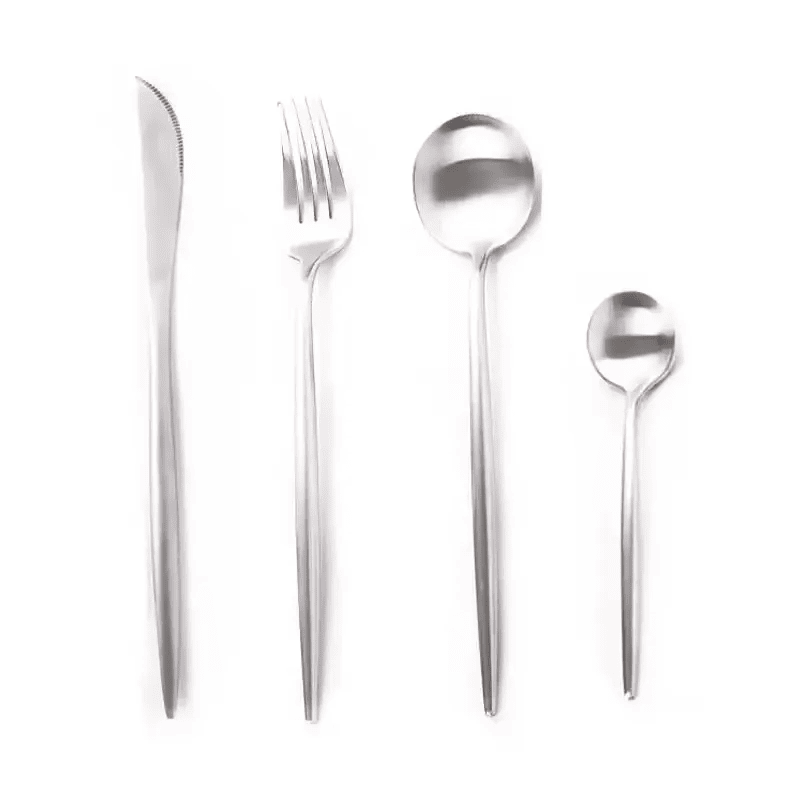 

MAAC Home Classic White Cutlery Set for Timeless Elegance Set of 16 Luxurious Elegant Durable and Classic Premium Design Cutlery Set Perfect for every