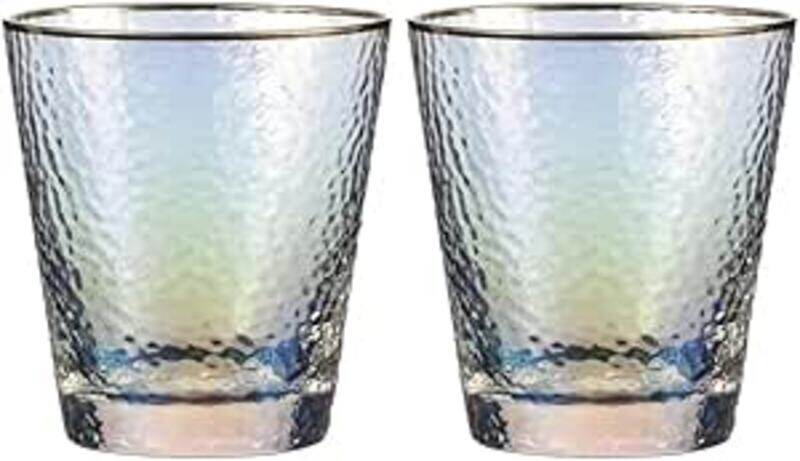 

MAAC Home Timeless Treasure: Handblown Glass with Gold rim Elegant Durable and Classic design Perfect for Family Everyday Use, and Family Get- Togeth