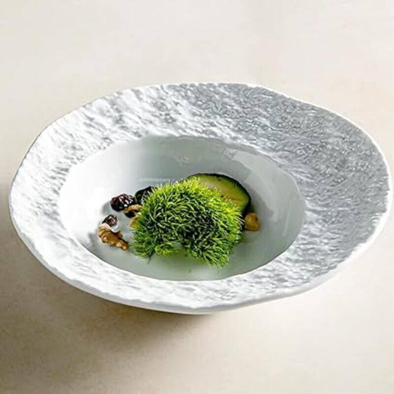 

MAAC Home Coral Cozy White Soup Bowl Elegant Durable and Classic design Perfect for Family Everyday Use, and Family Get- Together, Restaurant, Banque