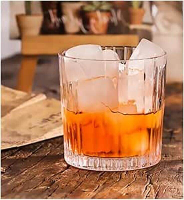 

MAAC Home The Neat Sip: Vintage-Inspired Glassware Elegant Durable and Classic design Perfect for Family Everyday Use, and Family Get- Together, Rest