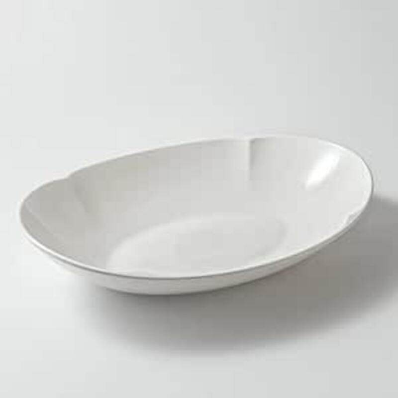 

MAAC Home Spacious White Skyline Bowls Elegant Durable and Classic design Perfect for Family Everyday Use, and Family Get- Together, Restaurant, Banq