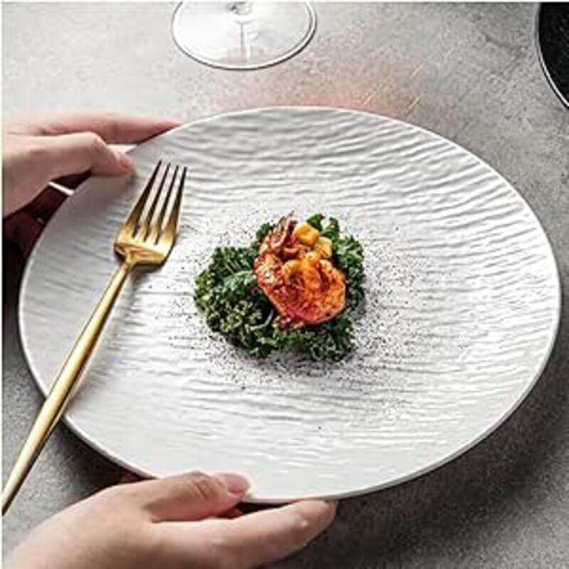 

MAAC Home Classic Dinner Plate Elegant Durable and Classic design Perfect for Family Everyday Use, and Family Get- Together, Restaurant, Banquet and