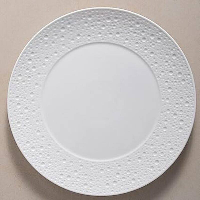 

MAAC Home Flat Perfection Round Plate Elegant Durable and Classic design Perfect for Family Everyday Use, and Family Get- Together, Restaurant, Banqu