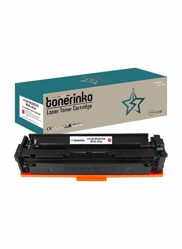 

HP Tonerinko 415A Magenta Compatible Toner Cartridges