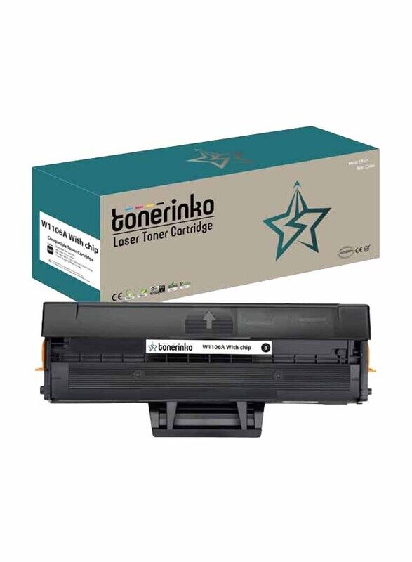 

Tonerinko Black Toner Cartridges for HP 106A W1106A