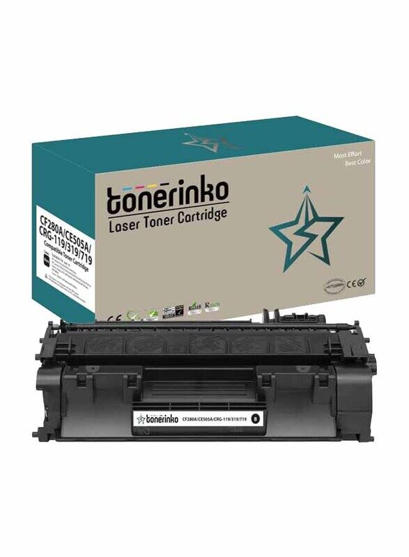 

Tonerinko Black Universal Compatible Toner Cartridge for HP LaserJet Pro 400 Series