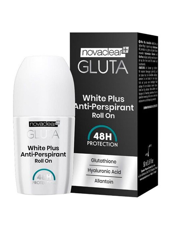 

Novaclear Gluta White Plus Anti- Perspirant Roll On, 50 ml