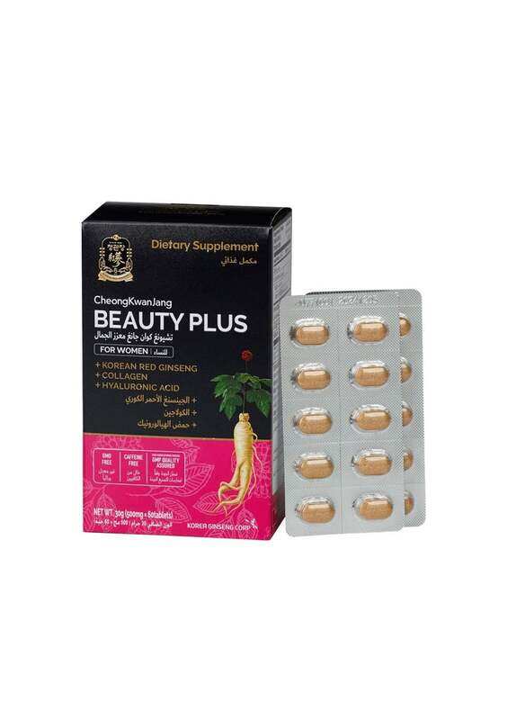 

CheongKwanJang Korean Red Ginseng Beauty Plus Women Tab 60'S