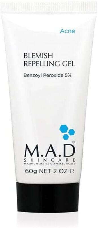 

M.A.D SKINCARE ACNE: Blemish Repelling Gel 5% BPO - 60g