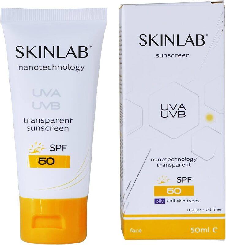 

SKINLAB Sunscreen SPF 50 UVA/UVB Protection For All Skin Types,(50ml)