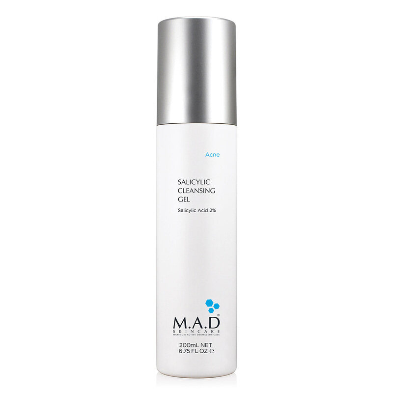 

M.A.D Skincare Salicylic Cleansing Gel - Acne Facial Wash 6.75 oz.