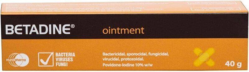 

Betadine 10% Ointment, 40gm