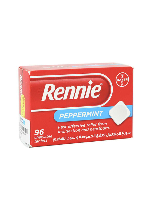 

Rennie Peppermint, 96 Tablets