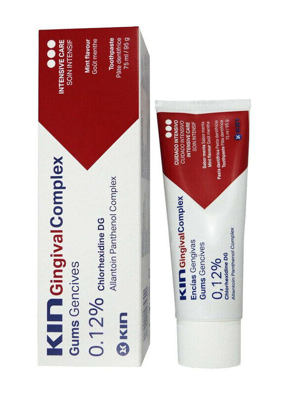 

Kin Gingival Complex Toothpaste with Mint Falvour, 75 ml