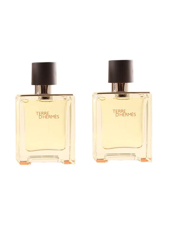 

Hermes 2-Piece Gift Set for Men, Terre D'Hermes 50ml EDT Perfume, 50ml EDT Perfume