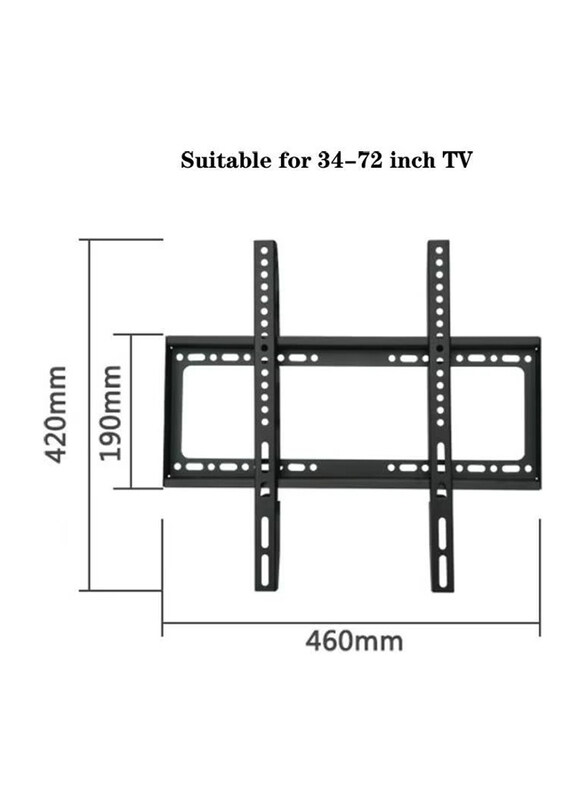 

Universal 26 to 55 Inch TV Wall Mounting Bracket, Black
