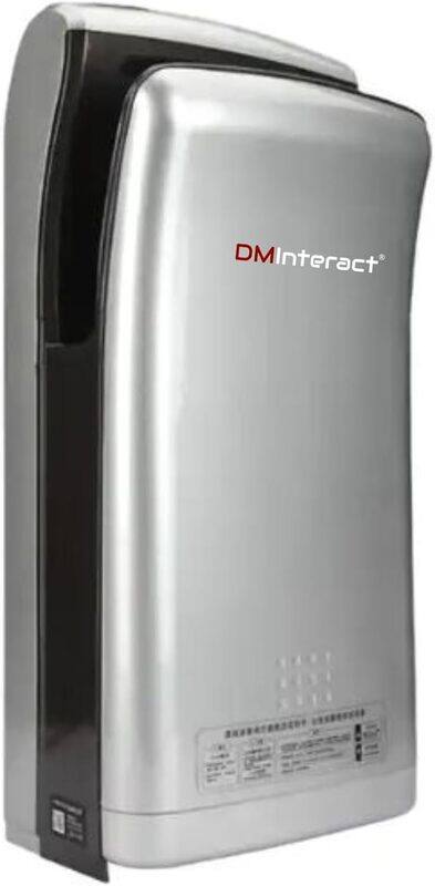 

DMInteract DM-AB500 1200W, 220V Electric Powered With Automatic Sensor 90m/s High Speed Jet Air Hand Dryer With HEPA Filter For Office, Hotel, Commerc