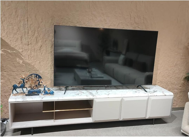 

Neo Front TV Stand, White