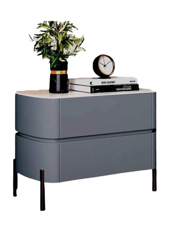 

Neo Front Nightstand Modern Wood Bedside Table with Storage Drawer, Side End Table for Bedroom, Living Room, Office, DB-88, Multicolour