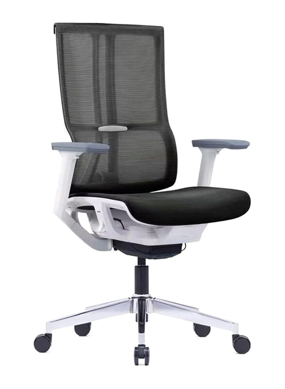 

Neo Front Modern Ergonomic Low Back Mesh Chair, Black