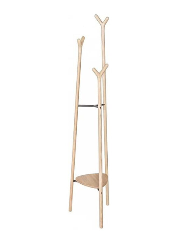 

Neo Front Vertical Wooden Coat Rack, L707, Ash Wood