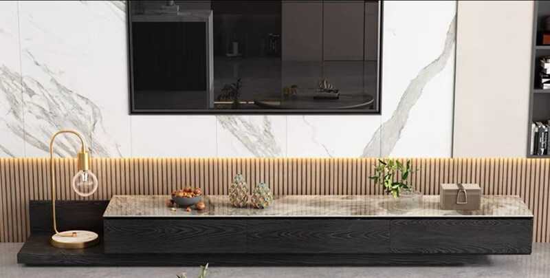 

Neo Front TV Stand, Black