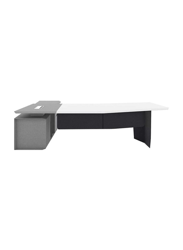 

Neo Front Executive Office Desk, Grey