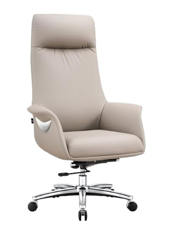 

Neo Front High Back Comfy PU Office Chair, Grey