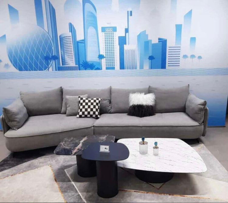 

Neo Front Left Side L-Shape Sofa, Grey