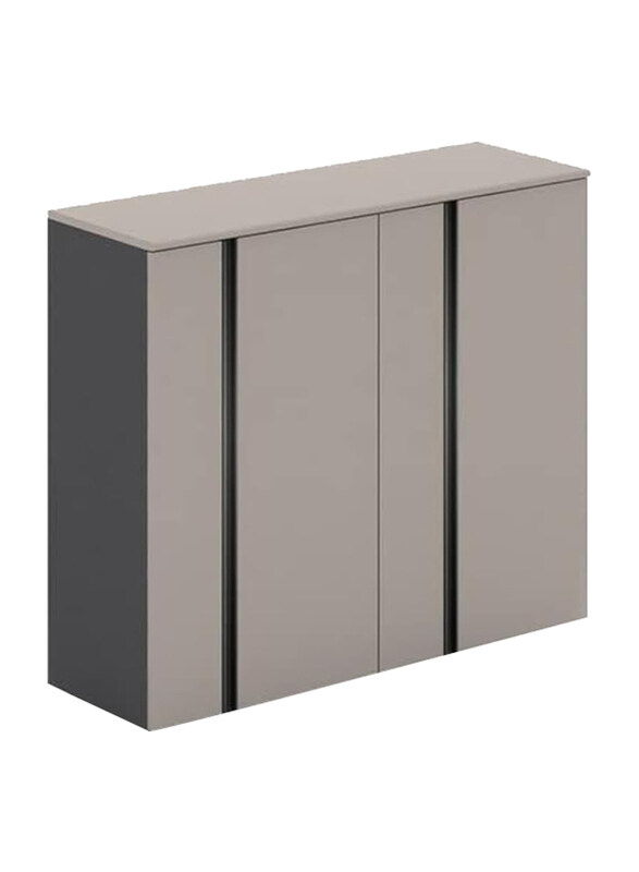 

Neo Front Powder Coated Storage Cabinet for Office and Home File Cabinet, Grey