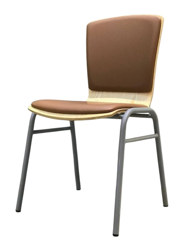 

Neo Front Wooden Dining Chair, 19018Y, Brown