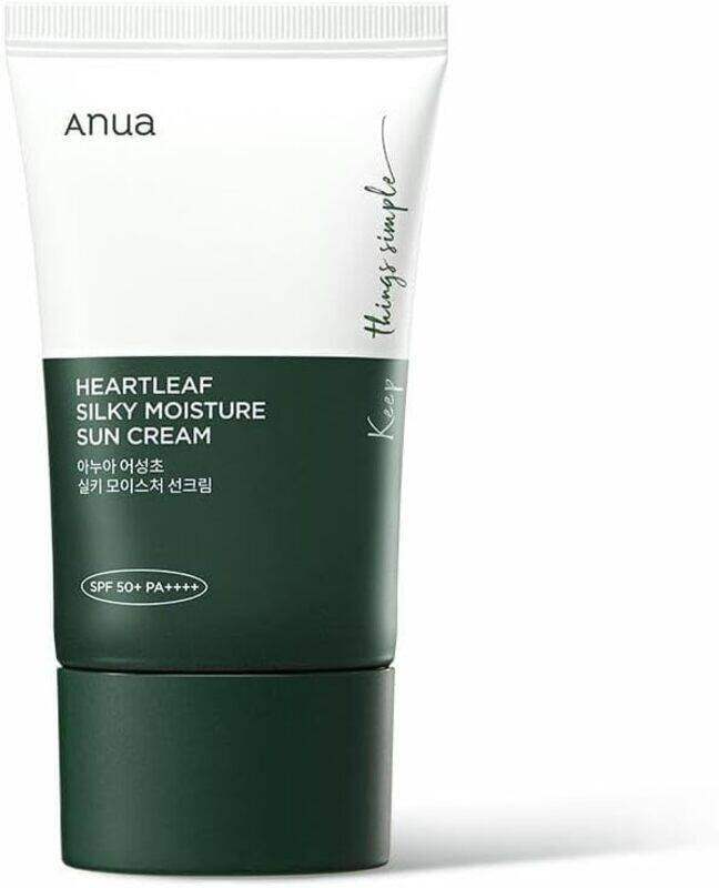 

Anua Heartleaf Silky Moisture Sunscreen SPF50+ PA++++