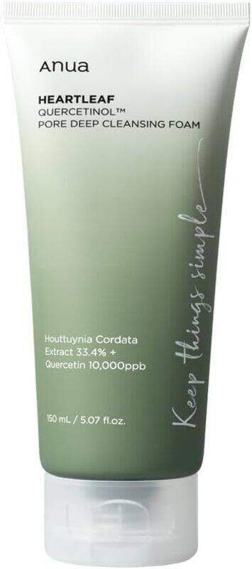 

ANUA Heartleaf Quercetinol Pore Deep Cleansing Foam, 5.07 fl oz (150 ml)