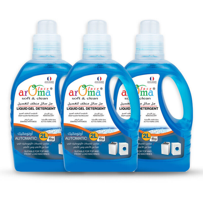 

ArOma face soft & clean Liquid Detergent 2Lx3pc