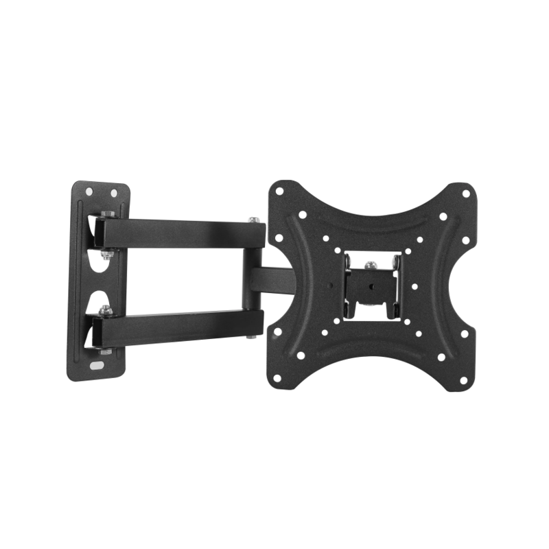 

Not Applicable BEETEC TF-200S Single Arm Swivel TV Wall Mount for 17-43 Inch Curved & Flat Panel TVs up to 30 kg/66 lbs, Full-Motion Design with Sliding Long Arm for