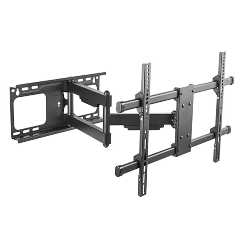 

Not Applicable BEETEC TF-LPA49-463D Single Arm Swivel TV Wall Mount for 37-75 Inch Flat Panel TVs up to 60 kg, VESA 600x400mm, Full-Motion with 615mm Extension, Free