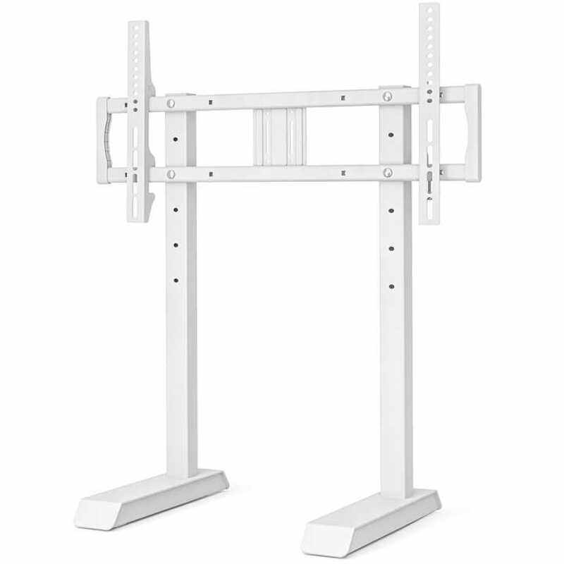 

Rfiver Table Top TV Stand Steel TV Legs for 55 to 90 Inch Flat or Curved TVs, Height Adjustable TV Stand Base, Load Capacity 150lbs, VESA 800 x 400mm,
