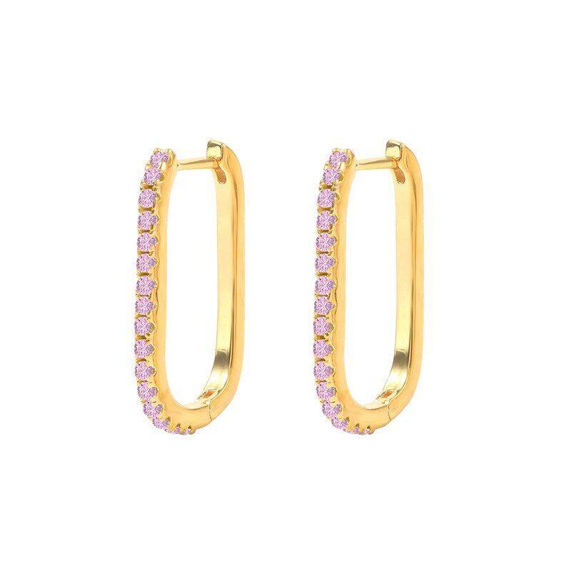

Lussocollezioni Curly Gold Earrings with a Chic Design
