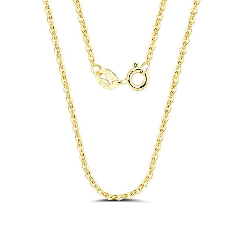 

Lussocollezioni Classic Cable Chain for Everyday Elegance