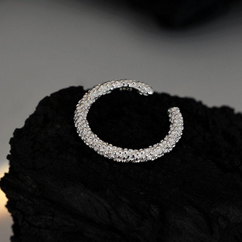 

lussocollezioni Silver Tredy Ring for Daily Chic