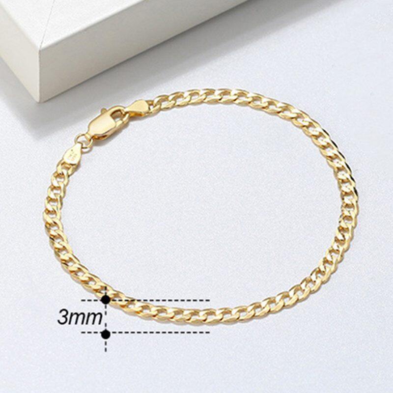 

lussocollezioni Minimalist Gold Bracelet with Classic Appeal