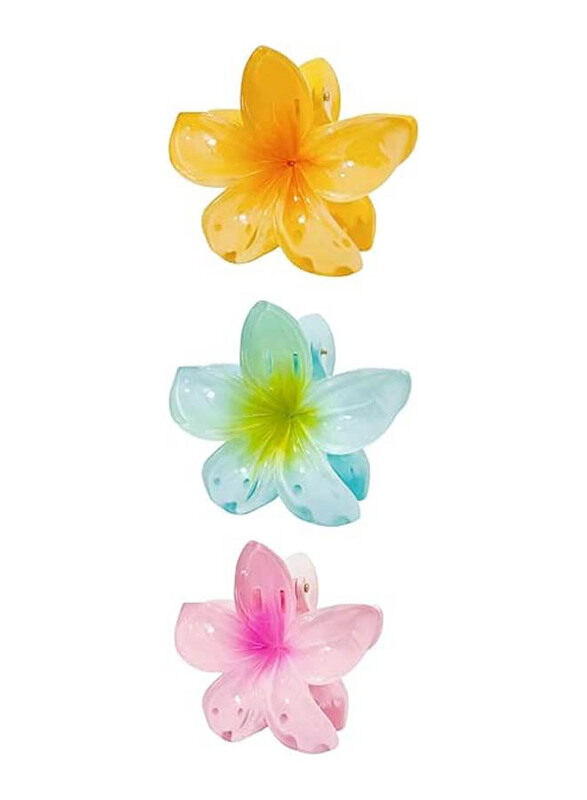 

Generic Floral Flower Hair Clip for All Hair Types, 3 Pieces