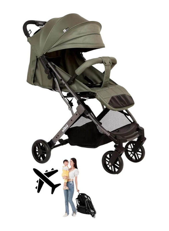 

Kidilo Light-Weight Baby Airplane Stroller, Army K8 Pro