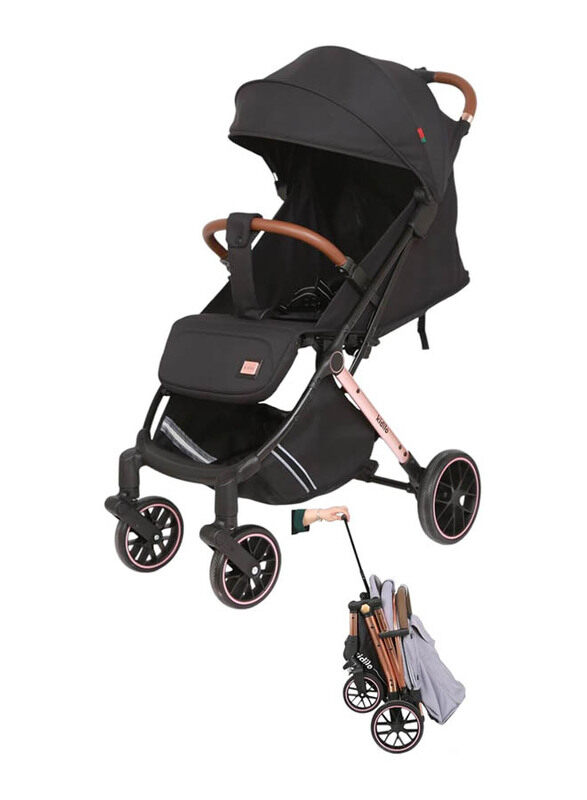 

Kidilo Lightweight Foldable Baby Stroller, Black
