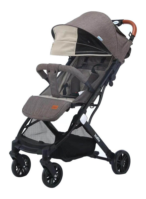 

Kidilo Baby Airplane Single Stroller, Grey