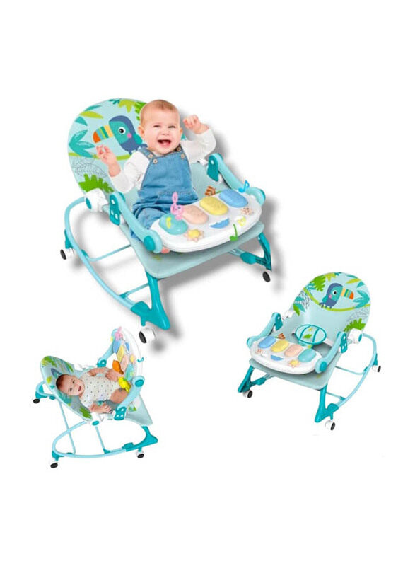 

Generic Multifunctional Rocking Chair, Blue