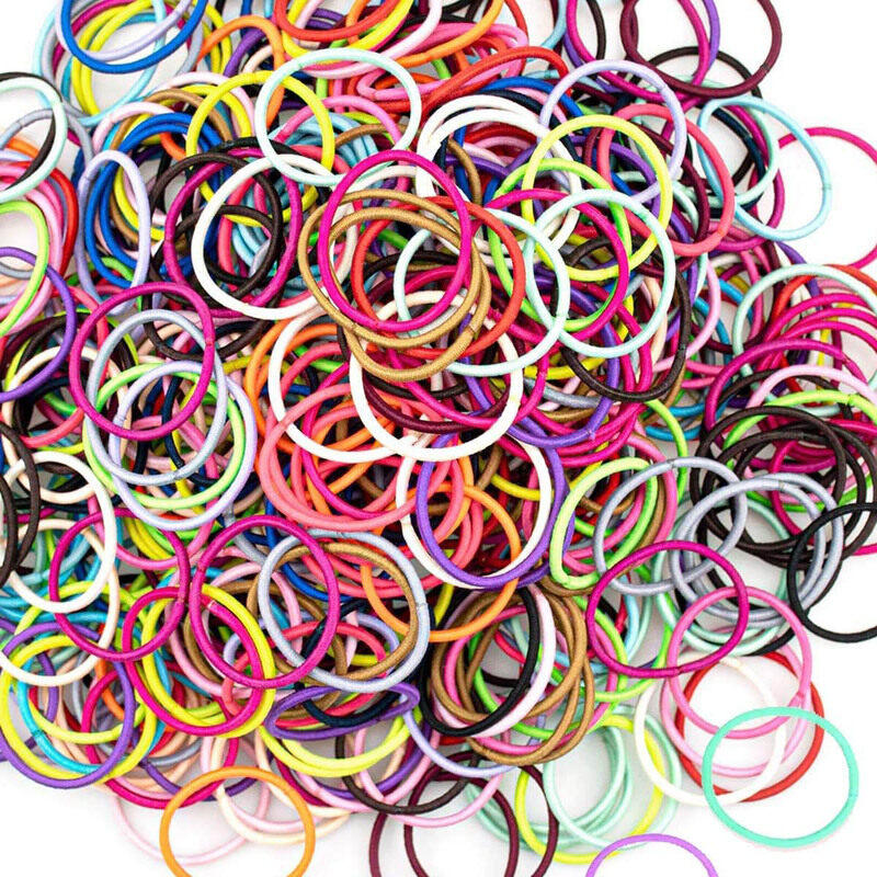 

Generic SKYii Baby Elastic Hair Ties for Ponytail Holders, 200 Pieces, Multicolour