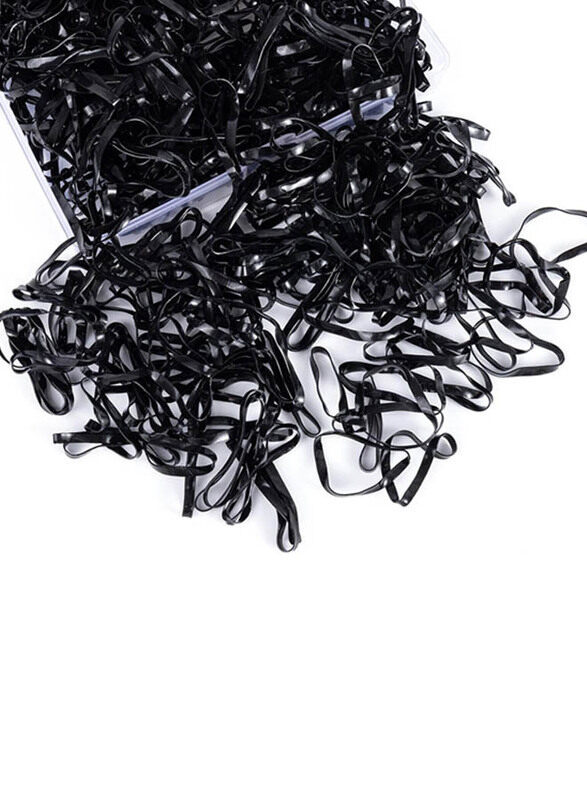 

Generic Mini Rubber Band Hair Ties for All Hair Types, 500 Pieces